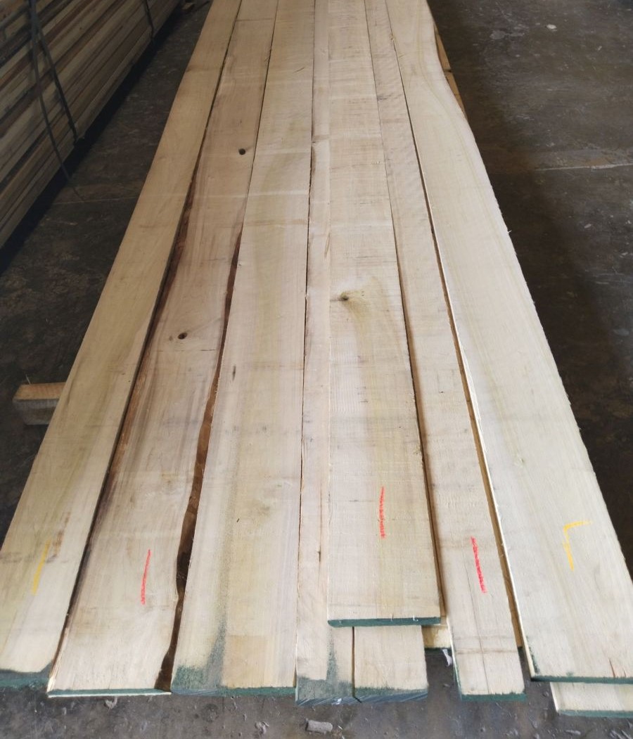 yellow poplar planks