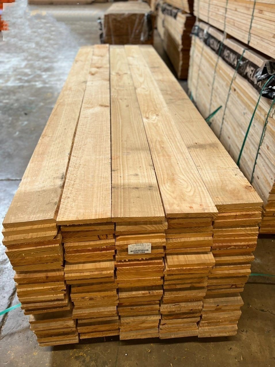 pine wood planks