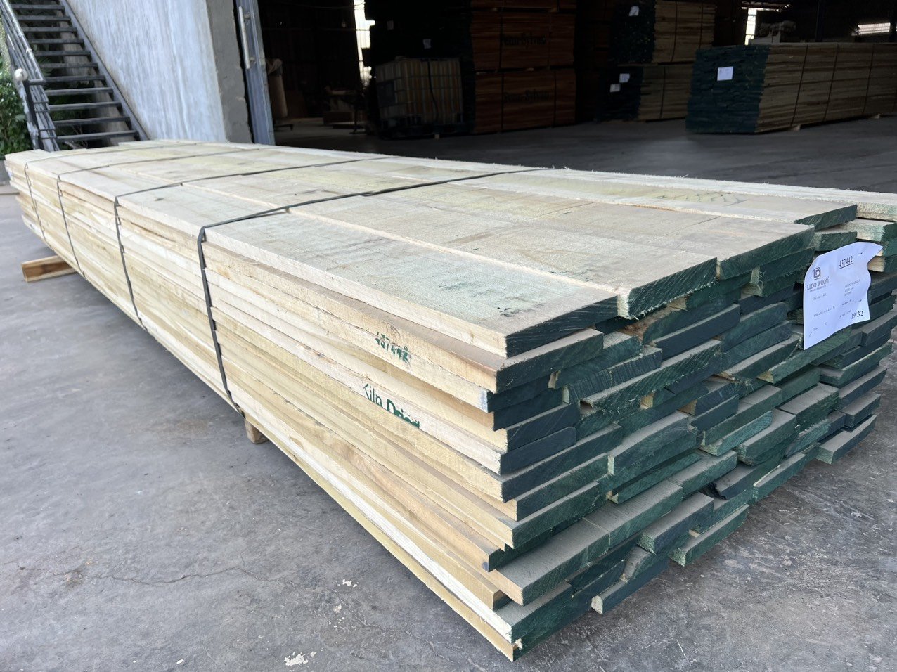 yellow poplar planks