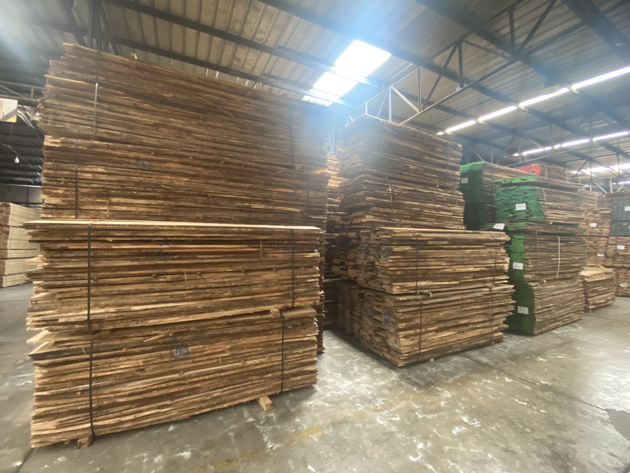 ash wood planks