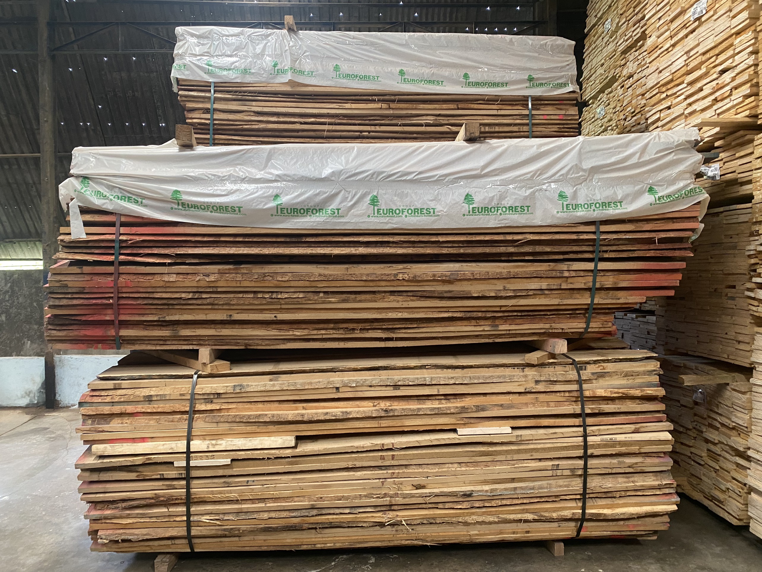 ash wood planks