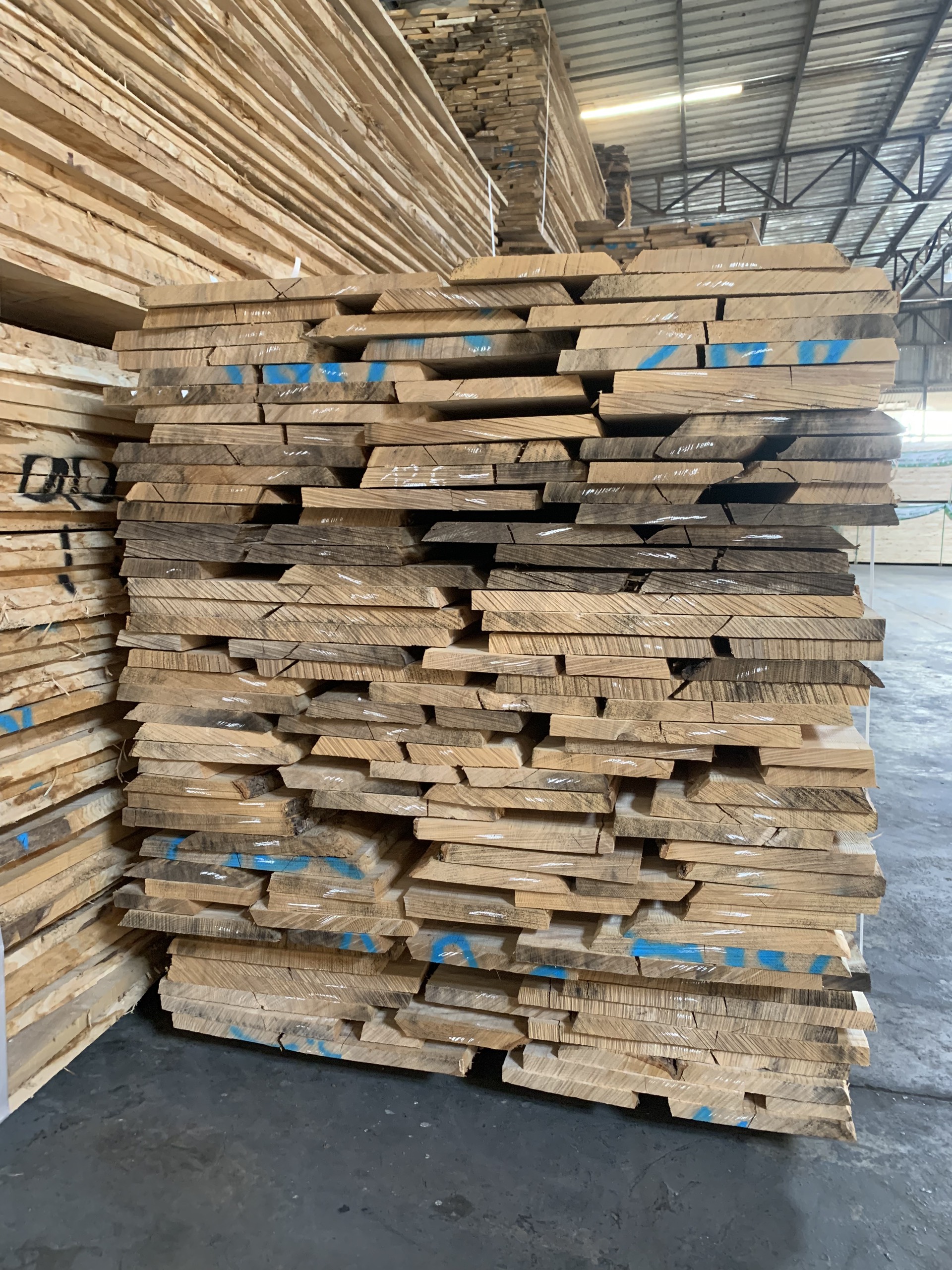 ash wood planks