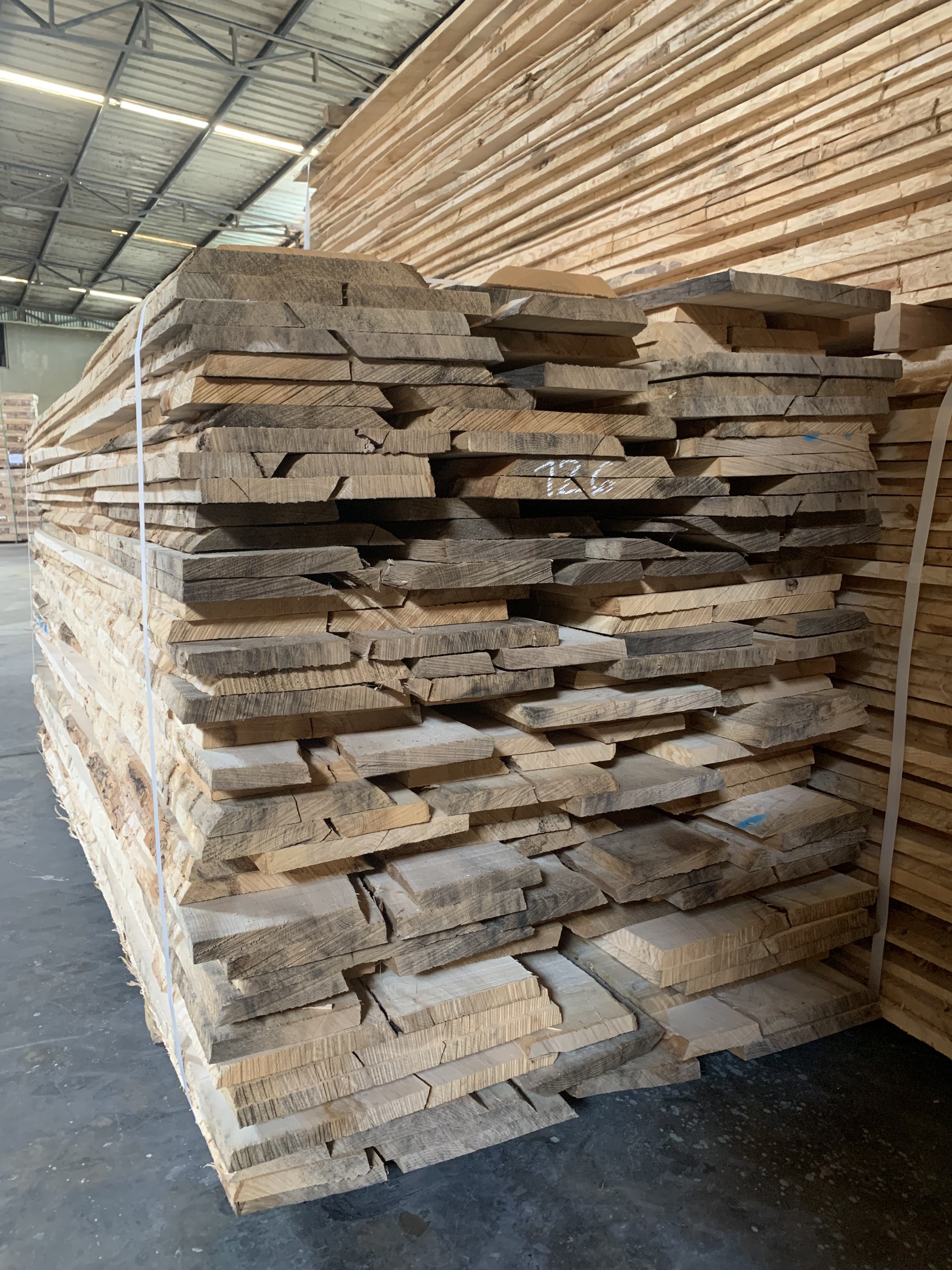 ash wood planks