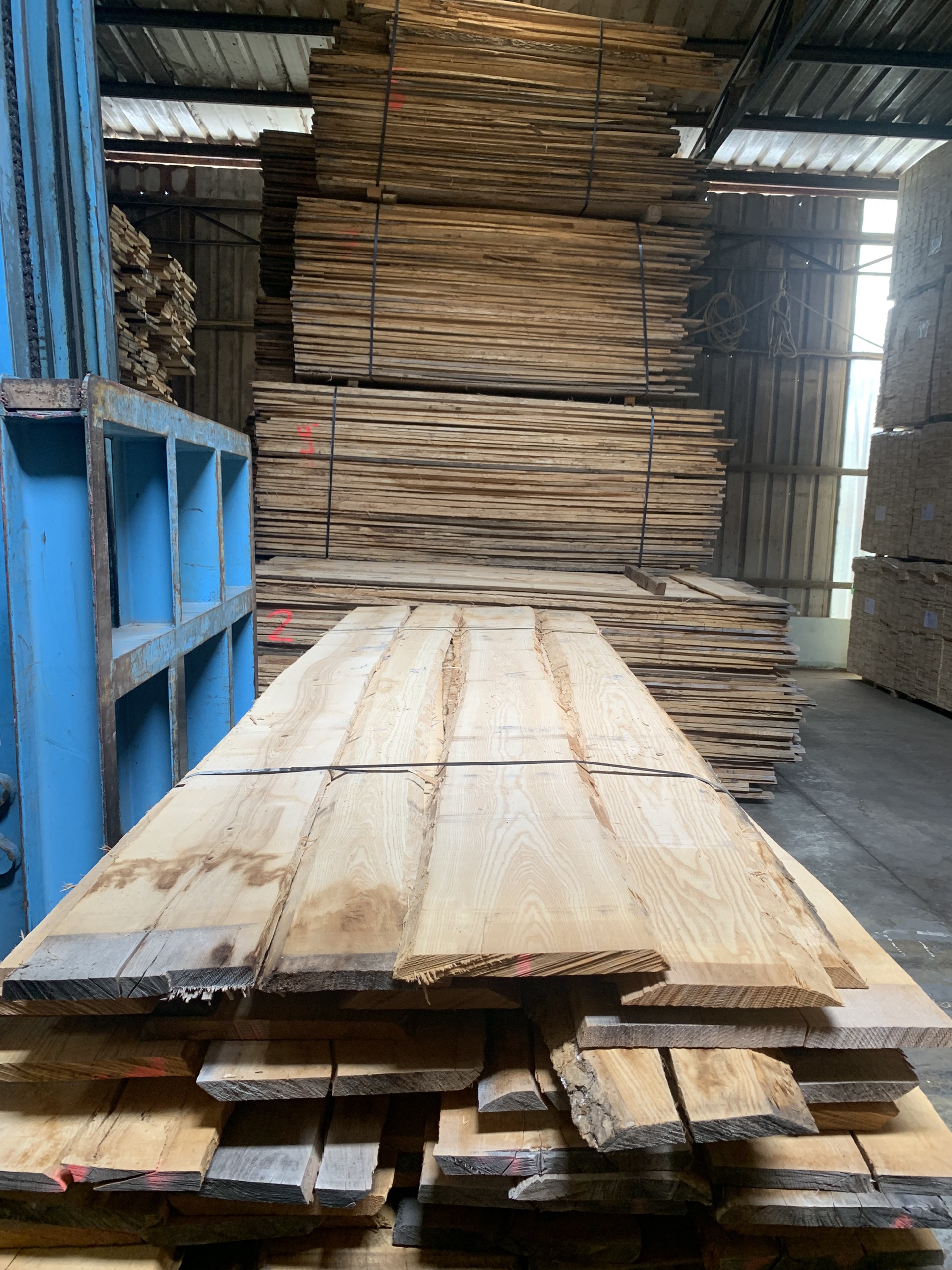 ash wood planks