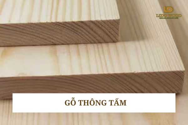 Gỗ thông tấm