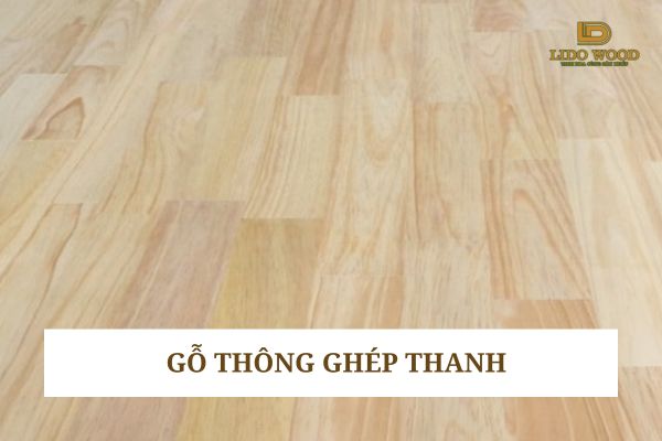 Gỗ thông ghép thanh