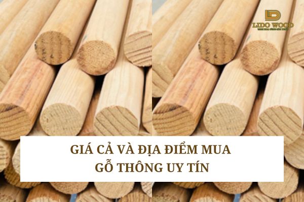 Giá cả và địa điểm mua gỗ thông uy tín