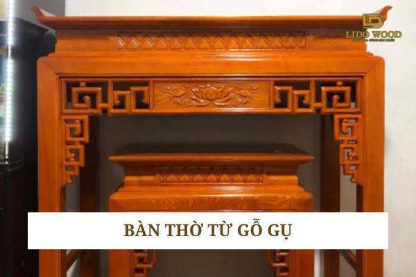 Bàn thờ Gỗ Gụ