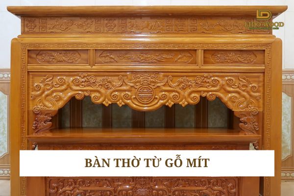 Bàn thờ Gỗ Mít