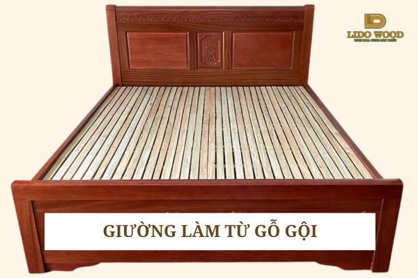 Gỗ gội làm giường