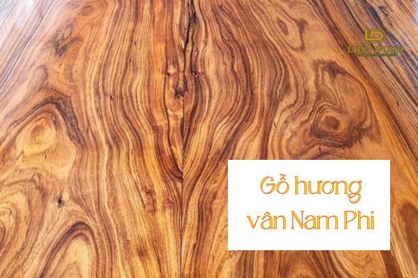 Gỗ hương vân Nam Phi (hương nghệ, hương chua)