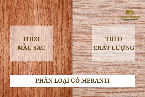 Phân loại gỗ Meranti