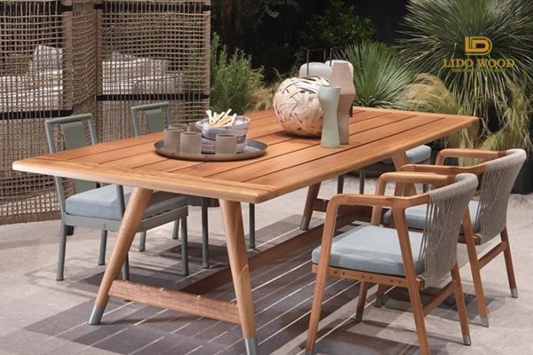 Bàn ghế gỗ teak