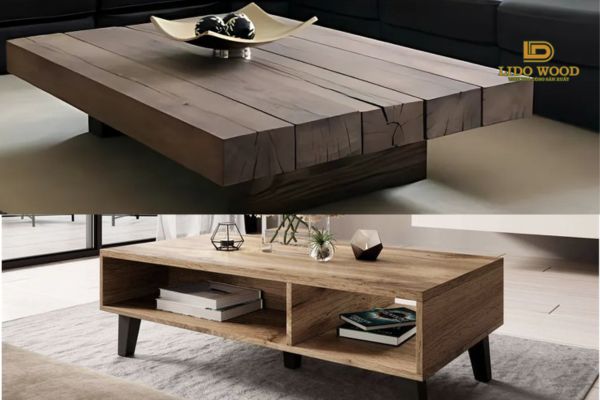 Mẫu bàn trà gỗ cao cấp