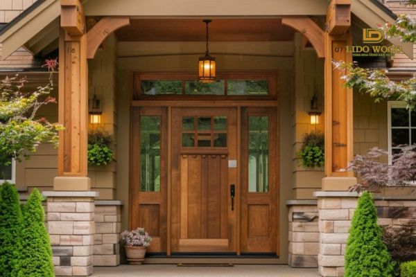 Ứng dụng của cửa nhập khẩu gỗ