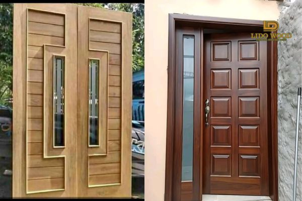 Mẫu cửa gỗ nước ngoài nhập khẩu đẹp