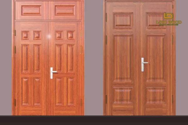 Mẫu cửa thép nhập khẩu vân gỗ đẹp