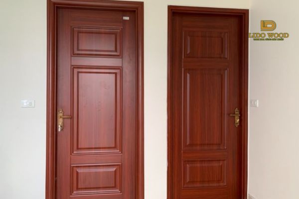 Mẫu cửa thép nhập khẩu vân gỗ đẹp