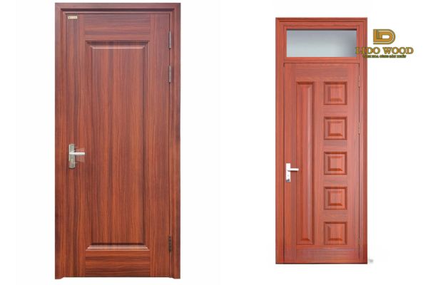 Mẫu cửa thép nhập khẩu vân gỗ đẹp