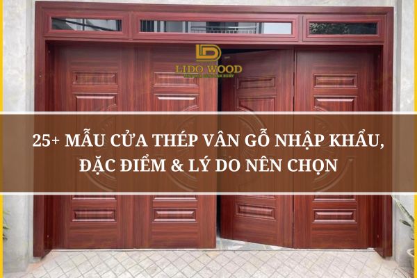 25+ Mẫu Cửa Thép Vân Gỗ Nhập Khẩu, Đặc Điểm & Lý Do Nên Chọn