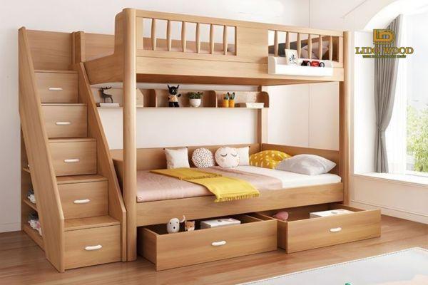 Đặc điểm nổi bật của giường tầng gỗ