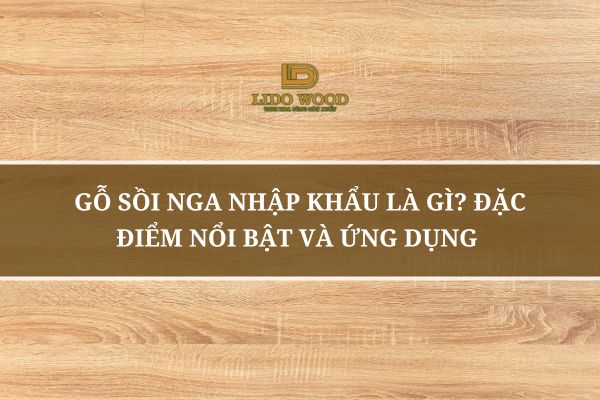 Gỗ Sồi Nga Nhập Khẩu Là Gì? Đặc Điểm Nổi Bật Và Ứng Dụng