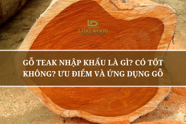 Gỗ Teak Nhập Khẩu Là Gì? Có Tốt Không? Ưu Điểm Và Ứng Dụng Gỗ