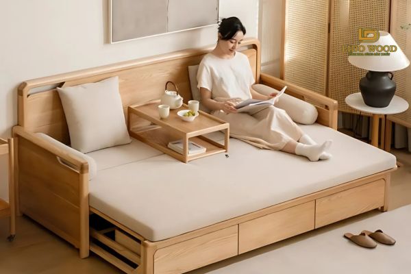 Lưu ý khi mua sofa giường gỗ thông minh