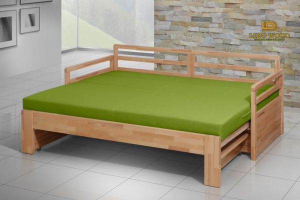 Ưu điểm của sofa giường gỗ thông minh