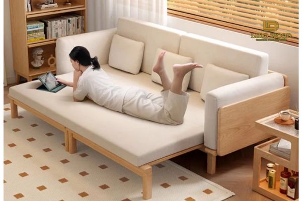 Giá giường sofa gỗ thông minh nhập khẩu