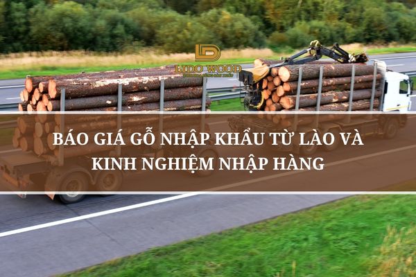 Báo Giá Gỗ Nhập Khẩu Từ Lào Và Kinh Nghiệm Nhập Hàng