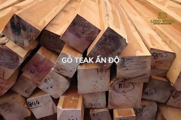 Gỗ Teak Ấn Độ
