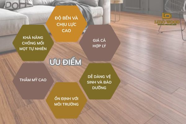 Ưu điểm của sàn gỗ nhập khẩu Nam Phi