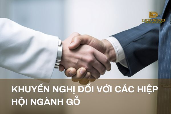 Khuyến nghị đối với các hiệp hội ngành gỗ