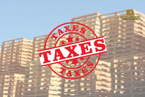 Thuế nhập khẩu pallet gỗ