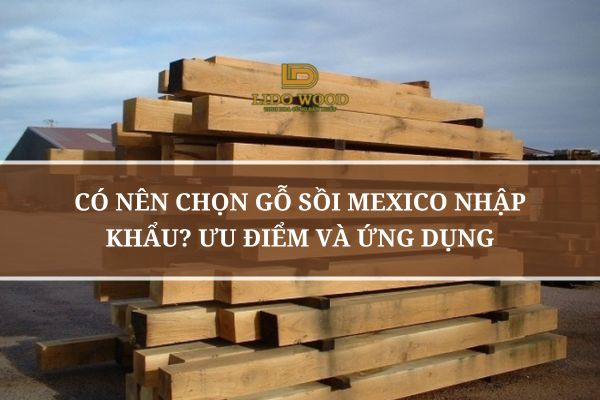 Có Nên Chọn Gỗ Sồi Mexico Nhập Khẩu? Ưu Điểm Và Ứng Dụng