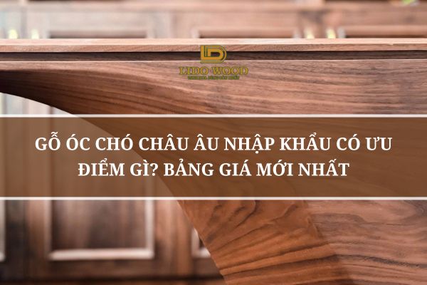Gỗ óc chó Châu Âu nhập khẩu