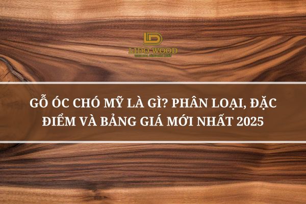 Gỗ óc chó Mỹ