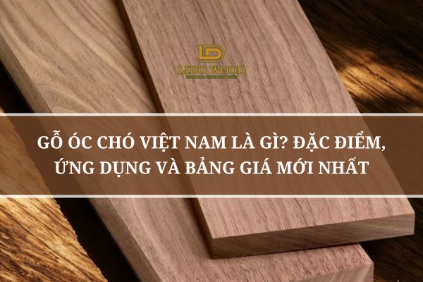 Gỗ óc chó Việt Nam