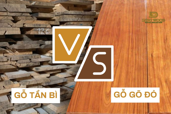 Bảng so sánh gỗ Tần Bì và gỗ Gõ Đỏ