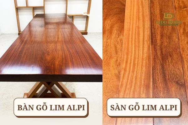 Ứng dụng của gỗ Lim nhập khẩu cao cấp