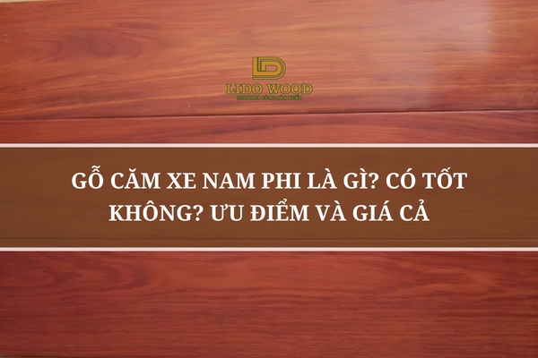 Gỗ Căm Xe Nam Phi Là Gì? Có Tốt Không? Ưu Điểm Và Giá Cả