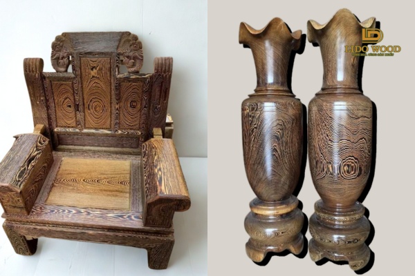 Ứng dụng của gỗ Mun Hoa này