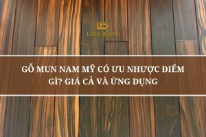 Gỗ Mun Nam Mỹ Có Ưu Nhược Điểm Gì? Giá Cả Và Ứng Dụng