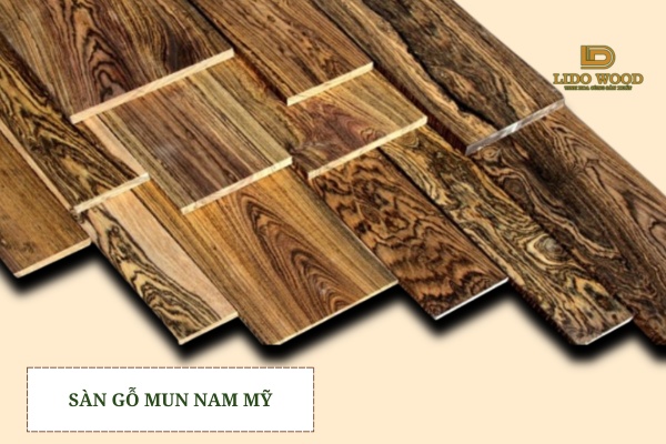 Ứng dụng mun Nam Mỹ