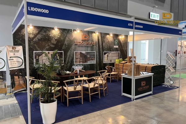 Gian hàng Lidowood tại VietnamWood 2025