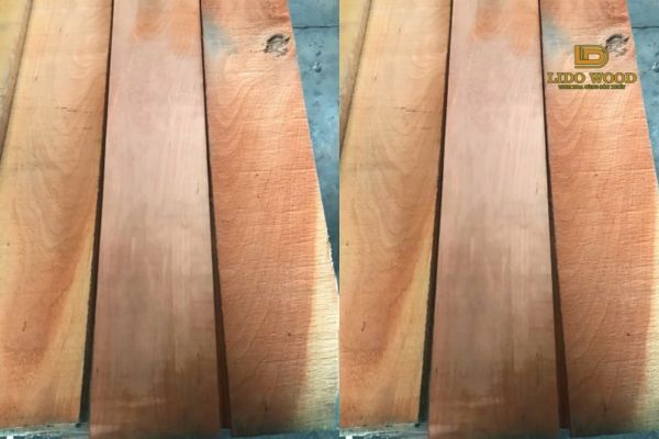 Gỗ anh đào nhập khẩu nổi bật với màu sắc tự nhiên ấm áp và vân gỗ tinh tế