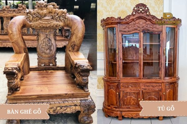 Ứng dụng phổ biến của cẩm lai