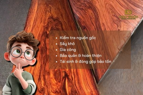 Những điều cần lưu ý khi chọn cẩm lai Campuchia