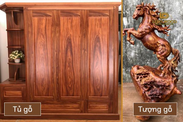 Ứng dụng của cẩm lai Nam Phi trong sản xuất